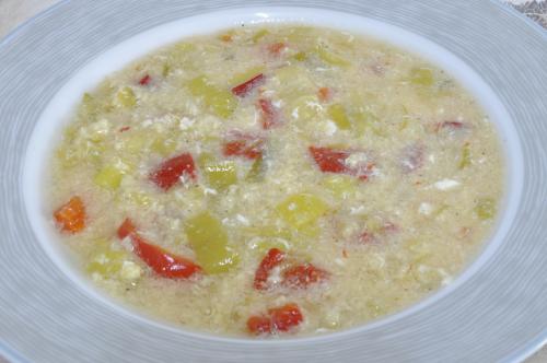 Pórková polévka s paprikou – Snadné recept z Česko kuchyně, hotový za Do 30 minut